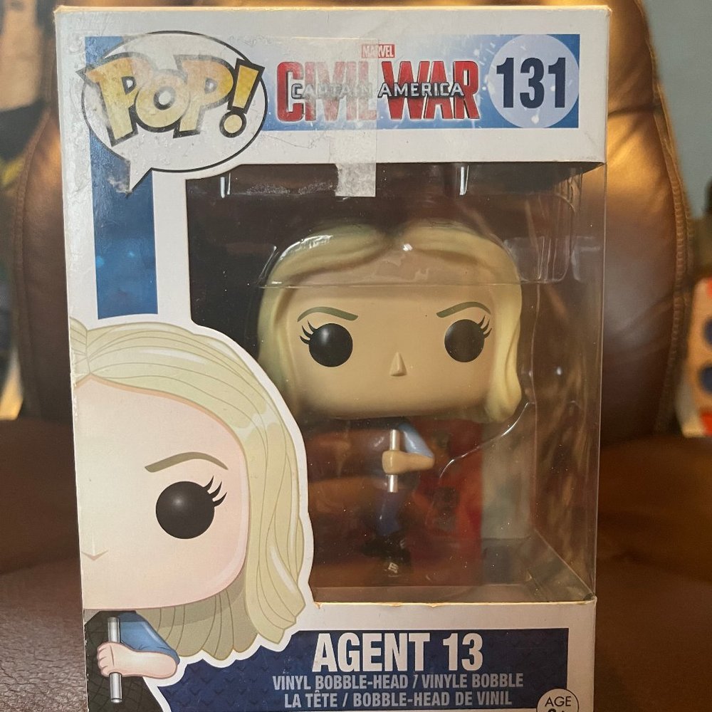 Funko POP! Captain America Civil War: Agent 13 #131